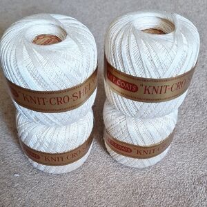 Knit-Cro-Sheen Crochet Thread Set